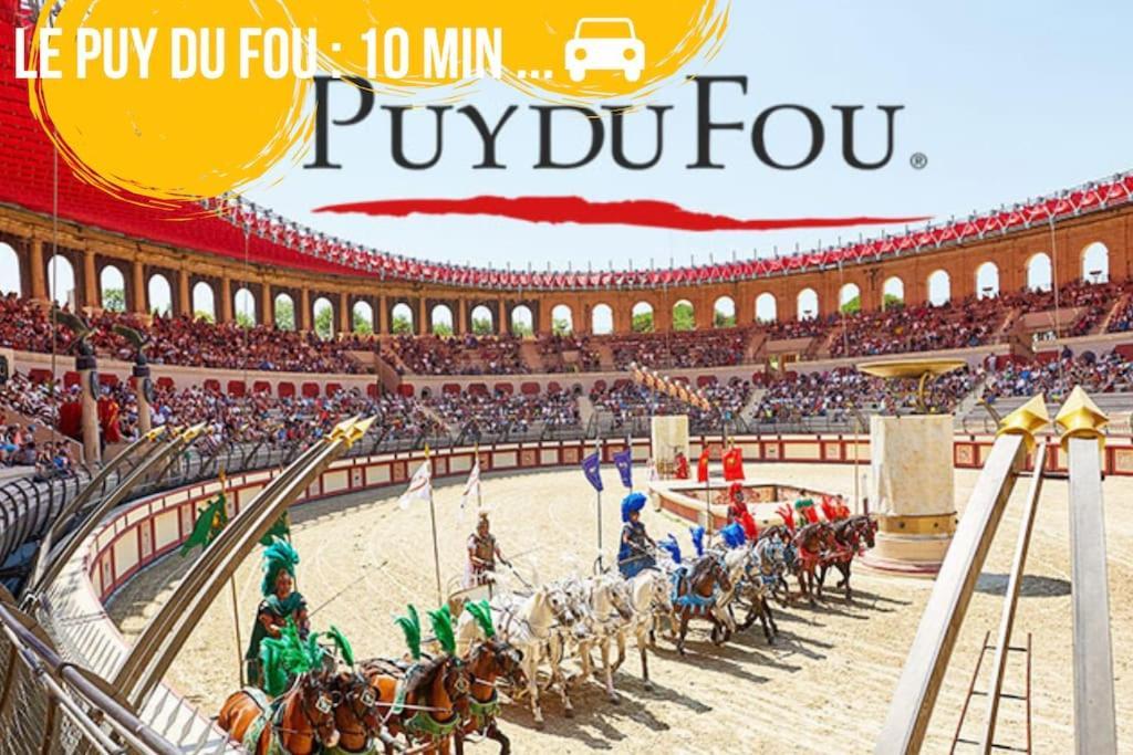 Puy Du Fou Apartamento Les Herbiers Exterior foto